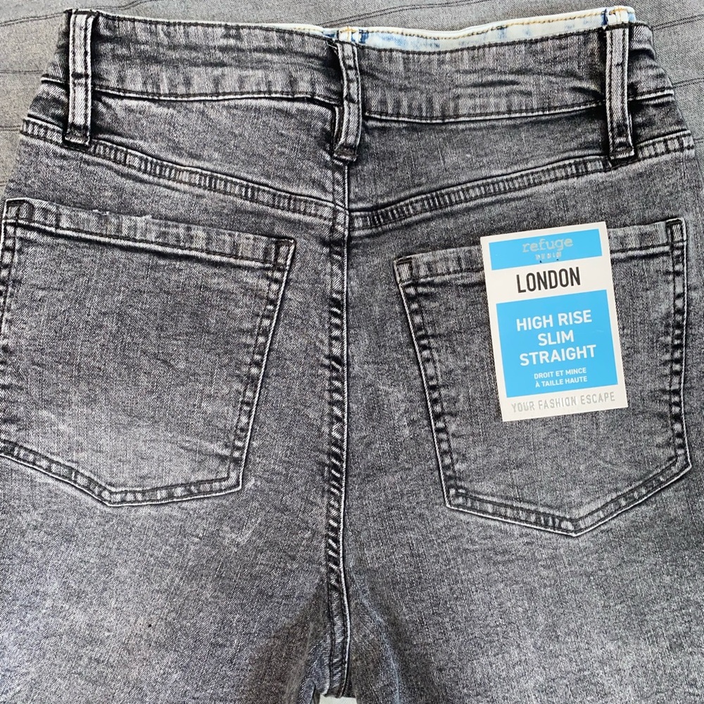 Urban Behaviour high rise slim straight jeans